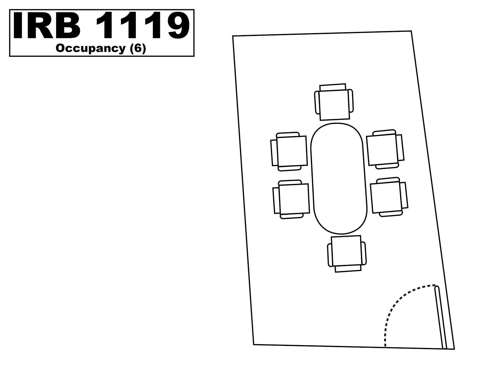 IRB1119 floorplan