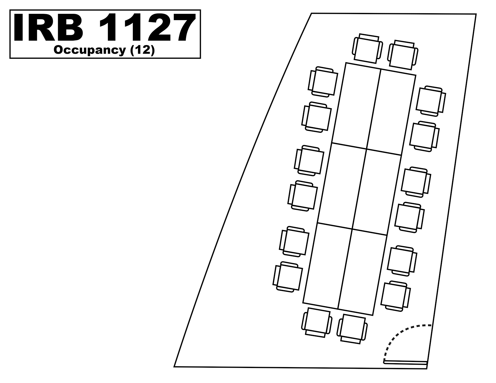 IRB1127 floorplan