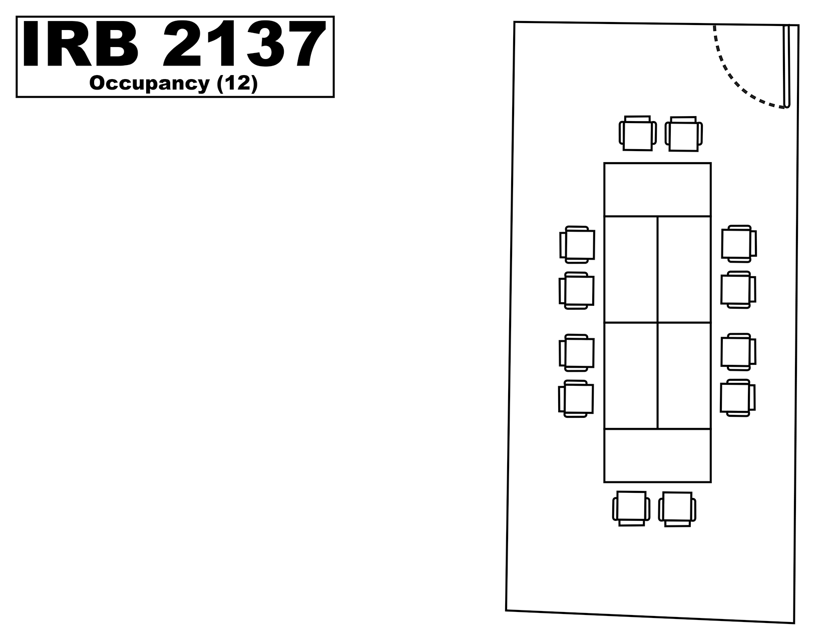 IRB2137 floorplan