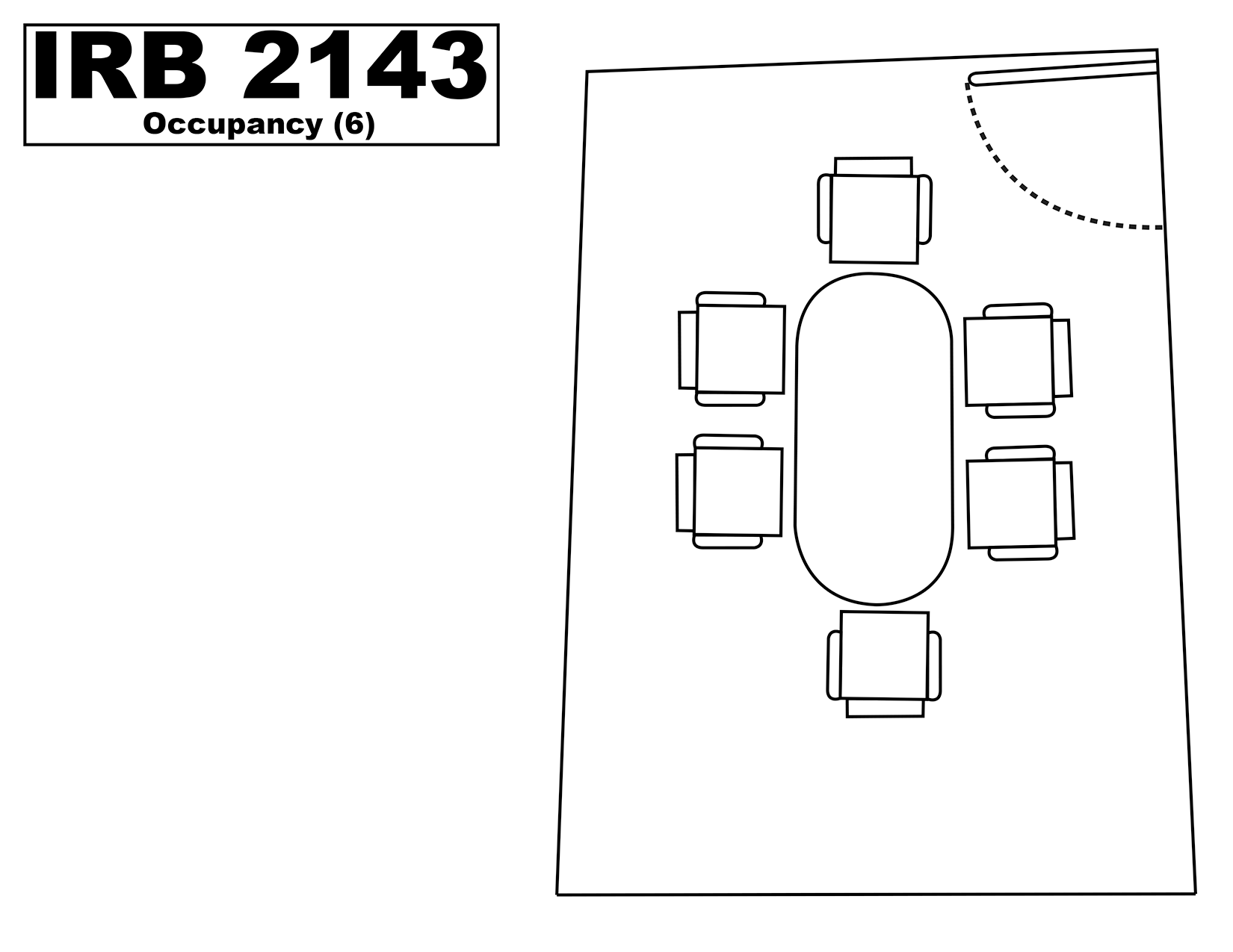 IRB2143 floorplan