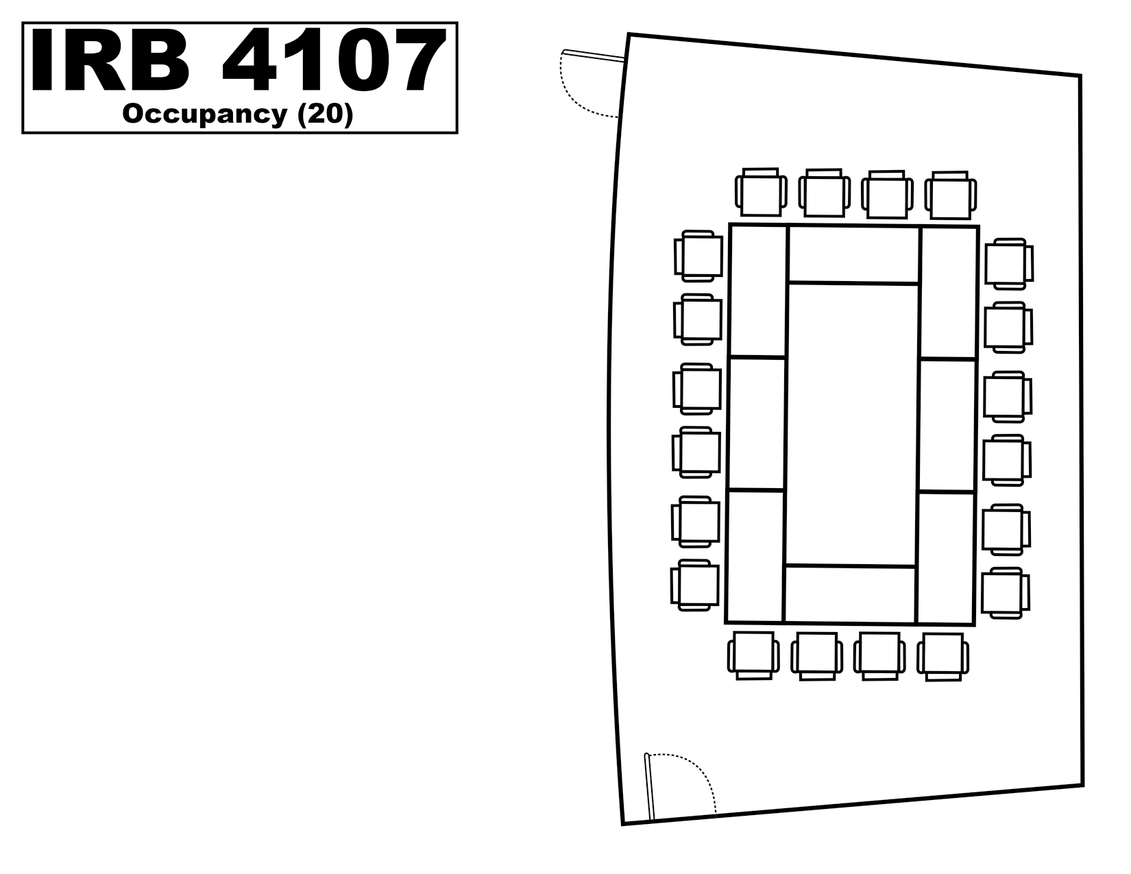 IRB4107 floorplan