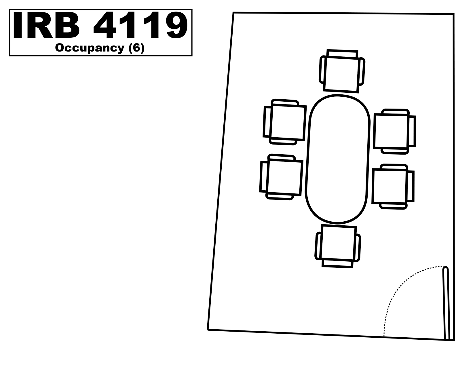 IRB4119 floorplan