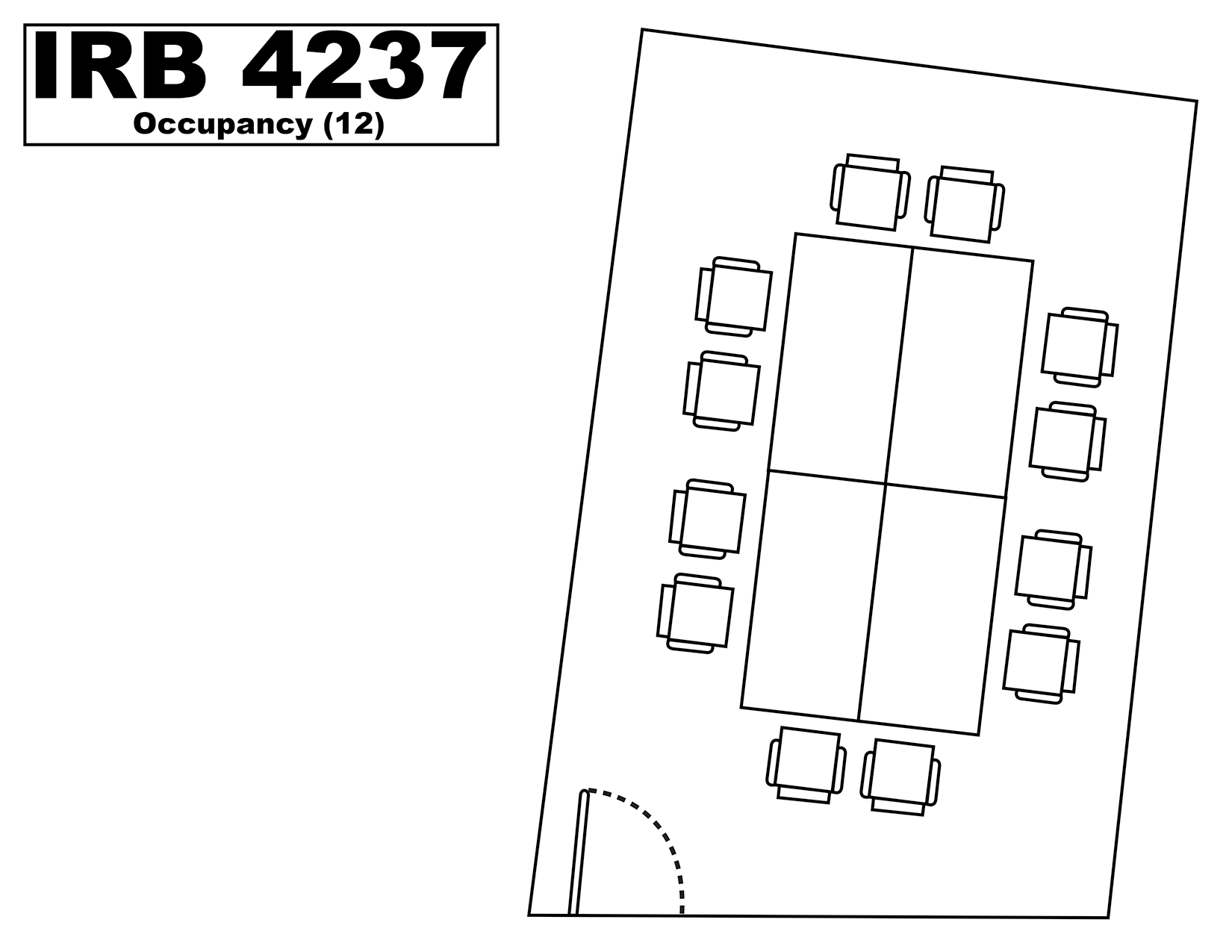 IRB4237 floorplan