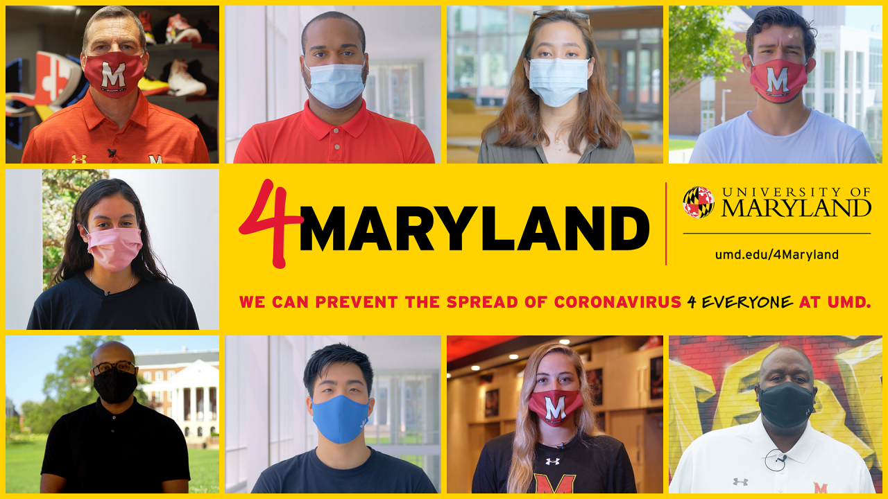 4Maryland slide with people wearing masks